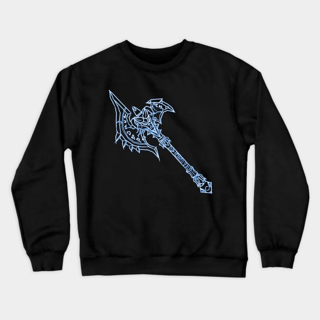 Shadowmourne (white blue) Crewneck Sweatshirt by DeLyss-Iouz